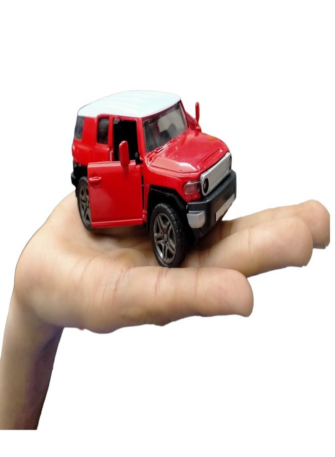 Caught Trendy Pull Back Action Die-cast Metal Model Decorative Open Door Realistic Design Mini Toy Car Vehicle for 3+ Kids Boys Girls and Best Birthday Return Gift for Kids. Multicolor - Image 5